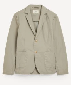 Relaxed Cotton Blazer