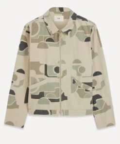 Maxi Wave Signal Blouson Jacket