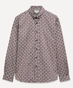 Liberty Beyoglu Cotton Twill Casual Button-Down Shirt