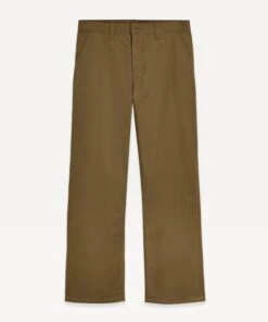 Nudie Jeans Tuff Tony Green Twill Trousers