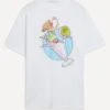 X Olympia Le-Tan Ice Cream Splash Comfort T-Shirt