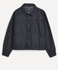 Shirring Trucker Jacket