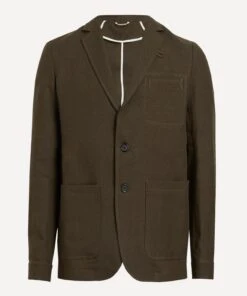 Theobald Oakes Linen Jacket